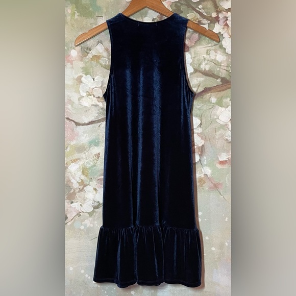 Copper Key Dark Blue Sleeveless Midi Dress Size XS - Picture 4 of 4